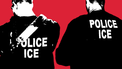 Two ICE agents